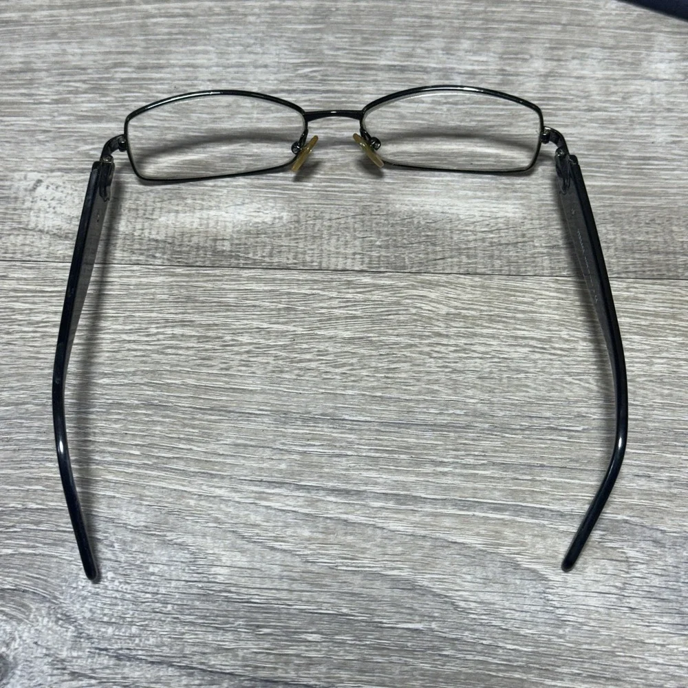 Versace Eyeglass Frames Mens 52-16-135‎ Black Medusa Made in Italy Clip-On 1009